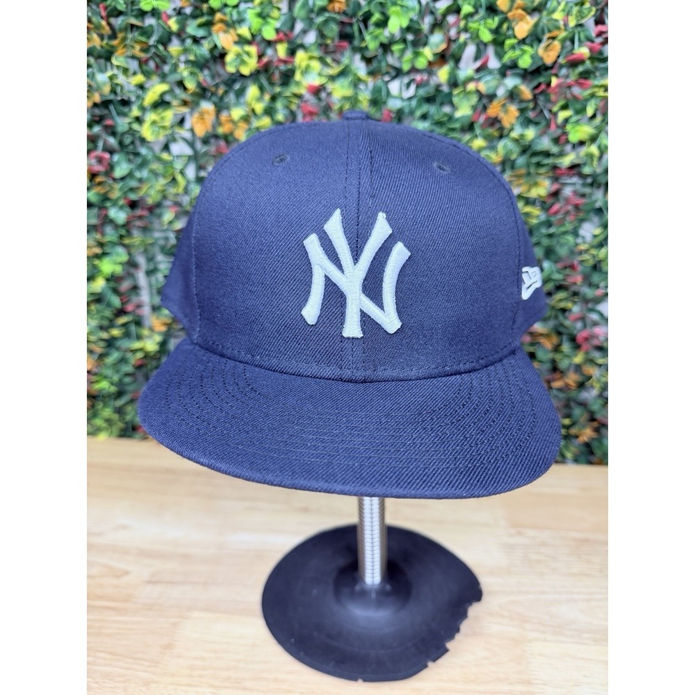 New York Yankees New Era MLB Baseball Cap Hat Navy Blue Black 59Fifty Fitted 8